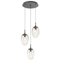 Mini Pendants 3 Light Cluster by Hammerton Studio ( 404 | CHB0067-03-GP-ZA-C01-L1 Meteo ) 