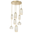Pendants Multi-port/Cascade by Hammerton Studio ( 404 | CHB0091-08-GB-A-C01-L3 Vessel ) 