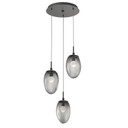 Mini Pendants 3 Light Cluster by Hammerton Studio ( 404 | CHB0067-03-GP-ZS-C01-L3 Meteo ) 