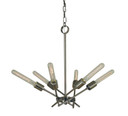 Mid. Chandeliers Glass Up by Framburg ( 8 | 3076 PN Quasar ) 
