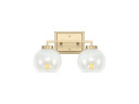 Bathroom Fixtures Two Lights by Golden ( 62 | 3094-BA2 BCB-ALA Elliott ) 