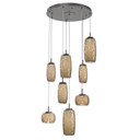 Pendants Multi-port/Cascade by Hammerton Studio ( 404 | CHB0091-08-GP-B-C01-L1 Vessel ) 