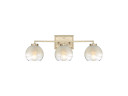 Bathroom Fixtures Three Lights by Golden ( 62 | 3094-BA3 BCB-ALA Elliott ) 