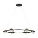 Mid. Chandeliers Glass Down by Eurofase ( 40 | 39308-016 Circolo ) 