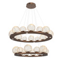 Large Chandeliers Ring/Halo by Hammerton Studio ( 404 | CHB0092-2B-BB-A-CA1-L1 Gaia ) 