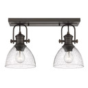 Semi-Flush Mts. Directional by Golden ( 62 | 3118-2SF RBZ-SD Hines ) 