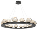 Large Chandeliers Ring/Halo by Hammerton Studio ( 404 | CHB0089-0D-MB-A-CA1-L1 Mesa ) 