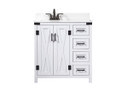 Plumbing Bath Chests/Vanities by Elegant Lighting ( 173 | VF90232WH-BS Grant ) 