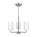 Mini Chandeliers Glass Shade by Generation Lighting ( 1 | GLC1003BS Rhett ) 