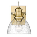 Sconces Single Glass by Golden ( 62 | 3118-BA1 BCB-SD Hines ) 