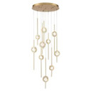 Large Chandeliers Glass Shade by Eurofase ( 40 | 39464-026 Barletta ) 
