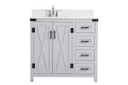 Plumbing Bath Chests/Vanities by Elegant Lighting ( 173 | VF90236GR-BS Grant ) 