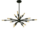 Mid. Chandeliers Starburst by Framburg ( 8 | 4390 MB Simone ) 