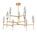 Large Chandeliers Glass Shade by Hammerton Studio ( 404 | CHB0050-54-NB-CS-001-L3 Rock Crystal ) 