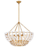 Mid. Chandeliers Glass Down by Fredrick Ramond ( 138 | FR41636DA Azalea ) 