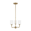Mini Chandeliers Glass Shade by Generation Lighting ( 1 | GLC1073SB Emile ) 