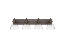 Bathroom Fixtures Four Lights by Golden ( 62 | 3118-BA4 RBZ-SD Hines ) 