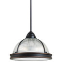 Pendants Glass Down by Generation Lighting ( 1 | 65061EN3-715 Pratt Street Prismatic ) 