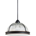 Pendants Glass Down by Generation Lighting ( 1 | 65062EN3-715 Pratt Street Prismatic ) 