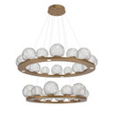 Large Chandeliers Ring/Halo by Hammerton Studio ( 404 | CHB0092-2B-NB-C-CA1-L3 Gaia ) 