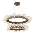 Large Chandeliers Ring/Halo by Hammerton Studio ( 404 | CHB0092-2T-BB-A-CA1-L3 Gaia ) 