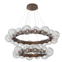 Large Chandeliers Ring/Halo by Hammerton Studio ( 404 | CHB0092-2T-BB-C-CA1-L1 Gaia ) 