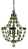 Mini Chandeliers Candle by Framburg ( 8 | 4484 BN Naomi ) 