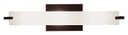 Bathroom Fixtures Three Lights by George Kovacs ( 42 | P5044-37B Tube ) 