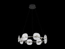Mid. Chandeliers Ring/Halo by Golden ( 62 | 5028-8 CH Celestia ) 