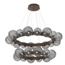 Large Chandeliers Ring/Halo by Hammerton Studio ( 404 | CHB0092-2T-FB-S-CA1-L1 Gaia ) 