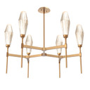 Mid. Chandeliers Glass Up by Hammerton Studio ( 404 | CHB0049-37-NB-RA-001-L1 Aalto ) 