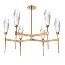Mid. Chandeliers Glass Up by Hammerton Studio ( 404 | CHB0049-37-NB-RC-001-L3 Aalto ) 