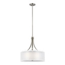 Pendants Drum Shade by Generation Lighting ( 1 | 6537303EN3-962 Elmwood Park ) 
