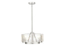 Mini Chandeliers Drum Shade by Golden ( 62 | 3164-3 PW-HWG Aenon ) 