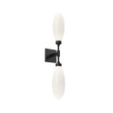 Sconces Double Glass by Hammerton Studio ( 404 | IDB0071-02-MB-WL-L3 Fiori ) 
