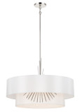 Pendants Drum Shade by George Kovacs ( 42 | P5394-613 Gramercy ) 