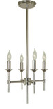 Mini Chandeliers Candle by Framburg ( 8 | 4694 PN Chandler ) 
