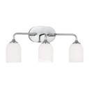 Bathroom Fixtures Three Lights by Generation Lighting ( 1 | GLV1023CH Emile ) 