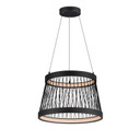 Mini Chandeliers Metal Shade by ET2 ( 86 | E20982-BK Loom ) 