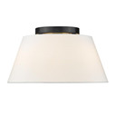 Flush Mounts Directional by Golden ( 62 | 3189-FM BLK-MWS Penn ) 