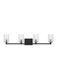 Bathroom Fixtures Four Lights by Generation Lighting ( 1 | GLV1034MBK Parker ) 