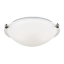 Flush Mounts Bowl Style by Generation Lighting ( 1 | 7543502-962 Clip Ceiling Flush Mount ) 