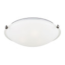 Flush Mounts Bowl Style by Generation Lighting ( 1 | 7543503-962 Clip Ceiling Flush Mount ) 