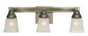 Bathroom Fixtures Three Lights by Framburg ( 8 | 4773 SP/PN Mercer ) 