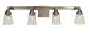 Bathroom Fixtures Four Lights by Framburg ( 8 | 4774 SP/PN Mercer ) 