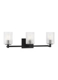 Bathroom Fixtures Three Lights by Generation Lighting ( 1 | GLV1043MBK Lando ) 