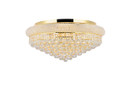 Flush Mounts Glass Down by Elegant Lighting ( 173 | V1800F28G/RC Primo ) 
