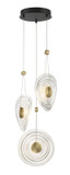 Mini Chandeliers Multi-Port/Cascade by George Kovacs ( 42 | P5601-884-L Topknot ) 