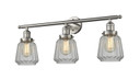 Bathroom Fixtures Three Lights by Innovations ( 405 | 205-SN-G142-LED Franklin Restoration ) 