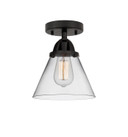 Semi-Flush Mts. Cage by Innovations ( 405 | 288-1C-BK-G42 Nouveau 2 ) 